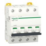 &Icirc;ntrerupător automat 4P 10A curba C 6kA &ndash; SCHNEIDER | A9K24410