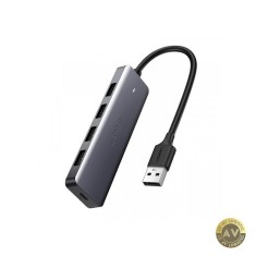 Hub USB UGREEN CM219 4 x USB-A 3.0 Gri