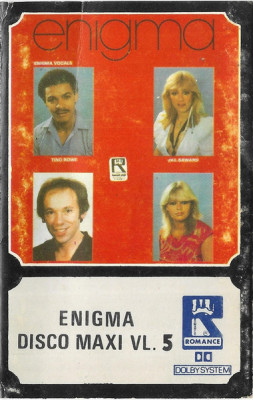 Casetă audio Enigma / Startrax &amp;ndash; Disco Maxi Vl. 5, originală foto