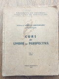 CURS DE UMBRE SI PERSPECTIVA- ARH.ADRIAN GHEORGHIU, 1945