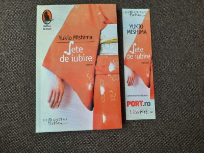 SETE DE IUBIRE de YUKIO MISHIMA, 2013 foto
