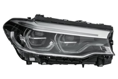 Far Bmw Seria 5 (G30/G31), 05.2017-, partea Dreapta, asistenta faza lunga; asistenta faza scurta; bi-LED; cu sistem iluminat in curba; cu functie mas foto