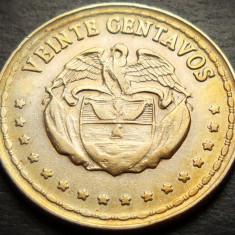 Moneda exotica 20 CENTAVOS - COLUMBIA, anul 1966 * cod 5158
