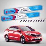 Cumpara ieftin Ștergătoare Kia Rio III UB Sedan 2011-2017 | Set Față Flat Premium &ndash; TeamCar&reg;