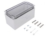 Carcasă Universală Gri 82x162x85mm ABS IK07