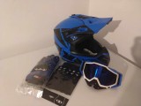 Cumpara ieftin Casca Moto Enduro ATV Ochelari Manusi Cagula - Marime S/M/L/XL - ABS, ECE