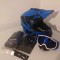Casca moto/enduro/atv +Ochelari+Manusi+Cagula