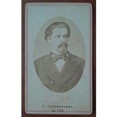 Fotografie tip CDV, istoricul V. Calcantraur