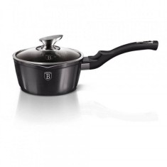Oala sos antiaderenta cu capac 16 cm, 1,2 L Berlinger Haus BH 6907, Carbon Pro Collection foto