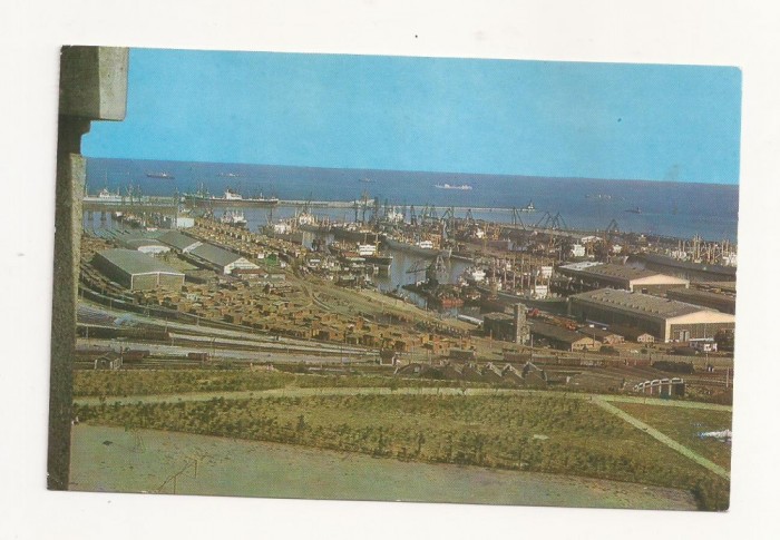 RF10 -Carte Postala- Constanta, vedere din port, circulata 1967