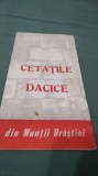BROSURA CETATILE DACICE DIN MMUNTII ORASTIEI -5 PLIANTE