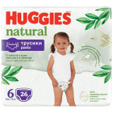 Cumpara ieftin Huggies - Scutece chilotel Pants Natural (nr. 6), 26 buc, 15+ kg