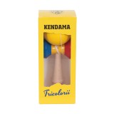 Jucarie de indemanare, din lemn, FRF, Kendama, Tricolorii