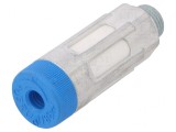 Drosel de exhaustare 1000l/min 0-10bar Aluminiu