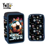 Penar echipat, 3 fermoare, 38 piese, KICK RUN &ndash; YOLLO