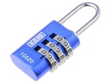Lacăt cu cifru din aluminiu 22mm
