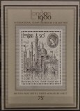 BC34, Marea Britanie 1980, set colita+bloc-exp.filatelica Londra