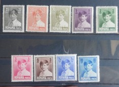 Romania 1928/29 - Mihai l,format mare,fara filigran foto