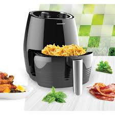 Friteuza fara ulei Heinner Airfryer HAF-1250BK, 1250 W, 2.5 L, vas antiaderent foto