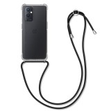 Husa pentru OnePlus 9 Pro, Silicon, Transparent, 54437.03, Textil, Carcasa, Kwmobile