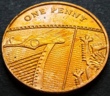 Cumpara ieftin Moneda 1 PENNY - ANGLIA 2010 *cod 2217 C = A.UNC PATINA, Europa