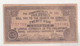 Bnk bn Filipine 25 centavos 1942 Bohol