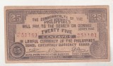 bnk bn Filipine 25 centavos 1942 Bohol