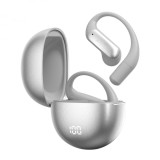 Cumpara ieftin Casti wireless cu traducere AI iSEN M118, Gri, Bluetooth v5.4, Microfon integrat, Sunet HIFI, Afisaj digital al bateriei, Incarcare rapida Type-C, Inr