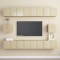 Gossi set de dulapuri tv, 6 piese, stejar sonoma, lemn prelucrat