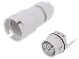 Conector Alimentare AC Terminal Șurub Mamă 9-12mm 16A
