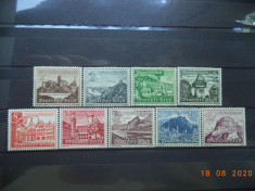 1939 Germania ( Reich ) Mi 730 - 738 Serie completa** foto