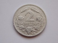 2 SCHILLING 1946 AUSTRIA foto