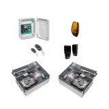 Cumpara ieftin Automatizare ingropata pentru poarta batanta 2x2.5m - MOTORLINE SUBWING700-KIT