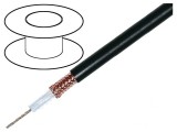 Cablu Coaxial RG11AU OFC PVC Negru 100m