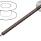 Cablu Electric Litat 10mm2 PVC Maro 450V/750V