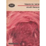 Studii literare, Volumul I (H. Taine)