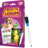 Fructe si legume. 27 de cartonase - Inesa Tautu
