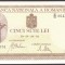 500 LEI - Aprilie 1942 ( filigram vertical ) - UNC