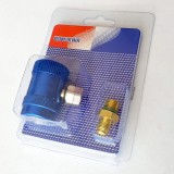 Cupla Rapida Auto R1234YF Presiune Joasa QC-R1234YF-L Freon AC Auto + Adaptor 1/4 SAE