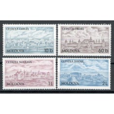 Moldova 1998 287/90 MNH - Cetati medievale