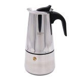 Espressor pentru aragaz Bohmann, inox, 9 cesti, 450 ml