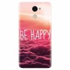 Husa silicon pentru Huawei Enjoy 7 Plus, Be Happy Puffy Clouds