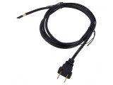 Cablu Electric 2x18AWG NEMA 1-15 1.8m Negru 10A
