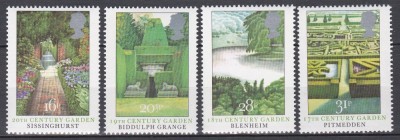Marea Britanie 1983 - Grădini Britanice, MNH foto