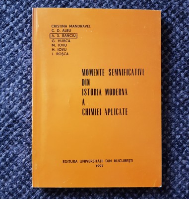 Momente semnificative din istoria modernă a chimiei aplicate 1997 foto