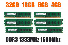 Memorie Ram DDR3 Calculator 4GB 1333 MHz Sau 1600 MHz Garantie 12 Luni foto