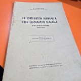 La contribution roumanie a l historiographie generale. Bobliographie 1928-1938 - I. Craciun
