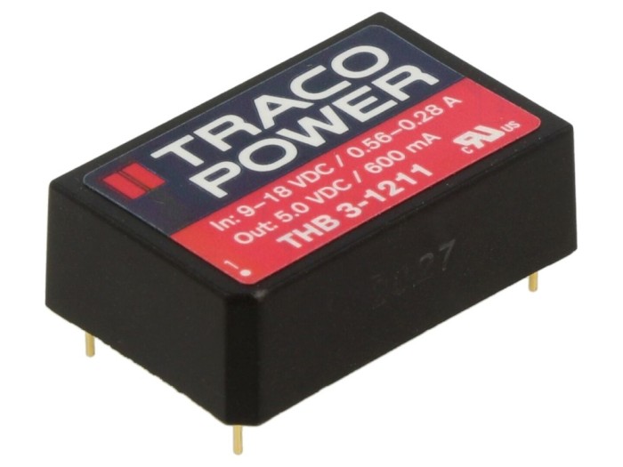 Convertor DC/DC 3W 9-18V la 5V