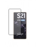Cumpara ieftin Folie Sticla Tempered Glass Samsung S21 5G g991 2.5D Full Glue Fullcover Black