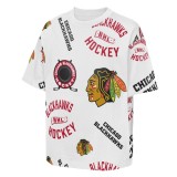 Chicago Blackhawks tricou de copii NHL Unstoppable All Over Print Short Sleeve Elevated - 170&ndash;176 cm (14&ndash;16 ani)